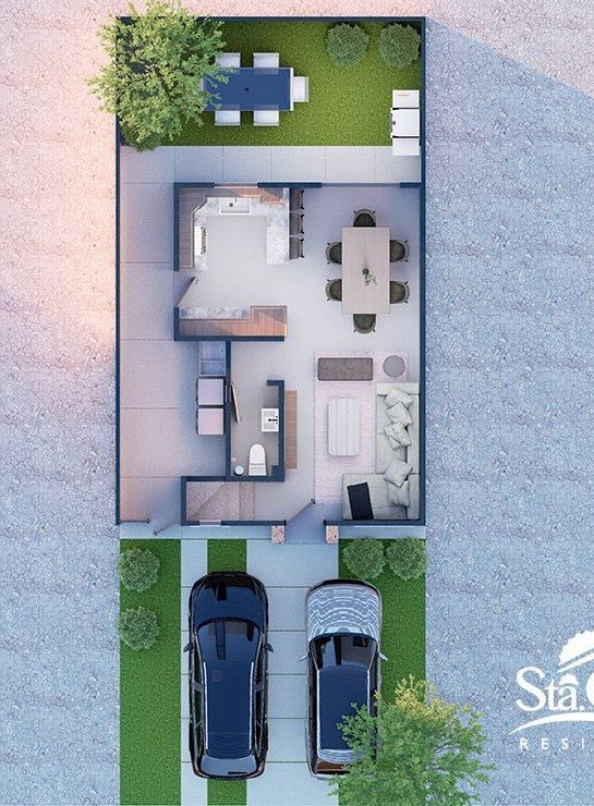 Modelo Bugambilia, planta baja