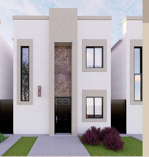Modelo Jazmín, fachada